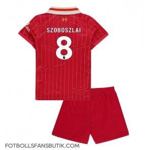 Liverpool Dominik Szoboszlai #8 Replika Hemmatröja Barn 2024-25 Kortärmad (+ Korta byxor)